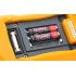 Autorange Digital multimeter coming with alarms built in a thermocouple temperature gauge  a 2 5 inch display  and a rugged design