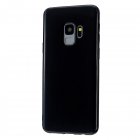 For Samsung S9/S9 Plus Mobile Phone Cover Classic Plain Design Classic Smartphone Case Soft TPU Phone Shell Bright black