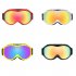 Autumn Winter Ski Goggles Double Layers Antifog Outdoor Snowboard Goggles Can Install Myopic Lens  black