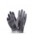 Autumn Winter Warm Telefingers Gloves Riding Driving Thicken Gloves for Men  black M