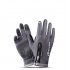 Autumn Winter Warm Telefingers Gloves Riding Driving Thicken Gloves for Men  black L