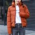 Autumn Winter Women Slim Jacket Stand Collar Soft Warm Cotton Jacket