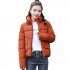 Autumn Winter Women Slim Jacket Stand Collar Soft Warm Cotton Jacket