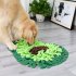 Avocado Pattern Pet Sniffing Mat Feeding Training Pad Toy Dog Release Stress Training Blanket  green 69 53CM