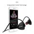 Awei A847BL Wireless Sweatproof Earphone Ear Hooks Neckband Style Bluetooth Sports Earbuds For Mobile Phone Red