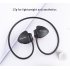 Awei A847BL Wireless Sweatproof Earphone Ear Hooks Neckband Style Bluetooth Sports Earbuds For Mobile Phone Red