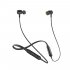 Awei G30BL Magic Magnet Wireless Bluetooth 4 2 Headphones Neckband Sport Earbuds Support Hands Free Calling Black