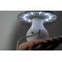 Awesome original mushroom shaped LED desk lamp   touch controlled brightness and built in MP3 player and speaker   this LED lamp is a great geek gift 
