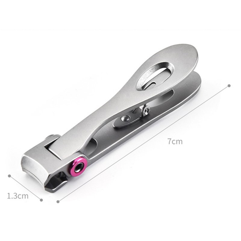 Nail Clippers Stainless Steel Toenail Fingernail Cutter Manicure Tools Small
