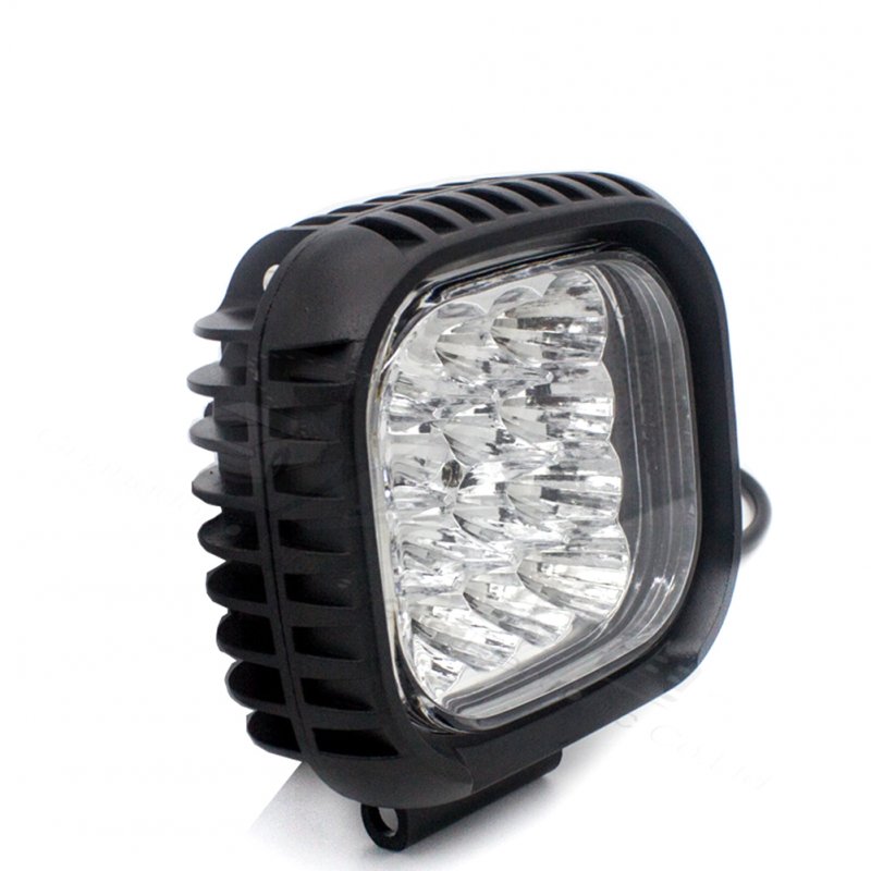 Aluminum Car Work Light Off-road Dome Lamp 48w 16led Square 4-inch Spotlight Forklift Excavator Lighting Lights 