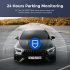 Azdome Hd 1080p Dash Cam Wifi Gps Recorder Car Camera 24 Hours Parking Monitoring Night Vision G sensor Dashcam black
