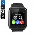 VK7 Kids GPS Smart Watch (Black)