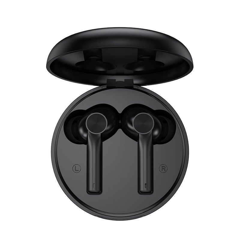 B16 Tws Wireless  Bluetooth  Earphones Touch Digital Display With Handle In-ear Headset Black