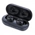 B239 TWS True Wireless Earbuds Wireless Bluetooth 5 0 with Microphone with Charging Box Sweatproof  black