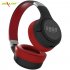 B28 Wireless Bluetooth Headphones Foldable Wireless Headset with Microphone red