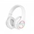 B39 Earphone Wireless Bluetooth Headset Colorful Luminous Subwoofer Music Game Sports Headphone black red
