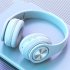 B39 Wireless Headsets Noise Canceling Ear Buds Longer Playtime Deep Bass Earphones For Cell Phone Gaming Computer Laptop blue