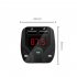 B4 12 24v Car Cigarette Lighter Socket Usb Charger Mp3 Player Bluetooth compatible Hands free Calling Led Display silver