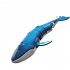 B4 Remote Control Whale Simulation Water Boat Summer Electric Shark Diving Spray Boat Toys For Boys Gifts Royal blue