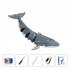 B4 Remote Control Whale Simulation Water Boat Summer Electric Shark Diving Spray Boat Toys For Boys Gifts Royal blue