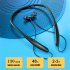 B4 Wireless In ear Headphones Neckband Stereo Sports Running Waterproof Bluetooth compatible Earphones pink