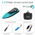 B5 Remote Control Speedboat with Lights 4 Channels Dual Motor 2 4 Ghz Remote Control Boat Blue