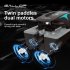B5 Remote Control Speedboat with Lights 4 Channels Dual Motor 2 4 Ghz Remote Control Boat Blue