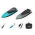 B5 Remote Control Speedboat with Lights 4 Channels Dual Motor 2 4 Ghz Remote Control Boat Blue
