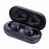 B5 TWS Bluetooth Wireless Earphone 5 0 Touch Control Earbuds Waterproof 9D Stereo Music Headset black