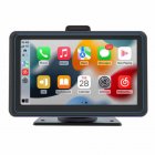 B5307 Car Stereo FM Radio 7 Inch MP5 Player Compatible For Ios Car Interaction System&Android Auto Mobile Phone Interconnection Function Supports AUX TF Card black