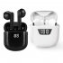 B55 J55 Wireless Earbuds Stereo Sound Earphones With Charging Case For Cell Phone Gaming Computer Laptop Sport black