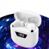 B55 J55 Wireless Earbuds Stereo Sound Earphones With Charging Case For Cell Phone Gaming Computer Laptop Sport black