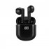B55 J55 Wireless Earbuds Stereo Sound Earphones With Charging Case For Cell Phone Gaming Computer Laptop Sport black