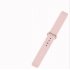 B57 Color Screen Fitness Bracelet Activity Tracker Heart Rate Blood Pressure Monitor Watch pink strap