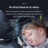 BASEUS Foldable 3 Speed Car Headrest Back Seat Cooling Fan Silent Folding Fan Mini USB Fan for Car Cooling System white Square