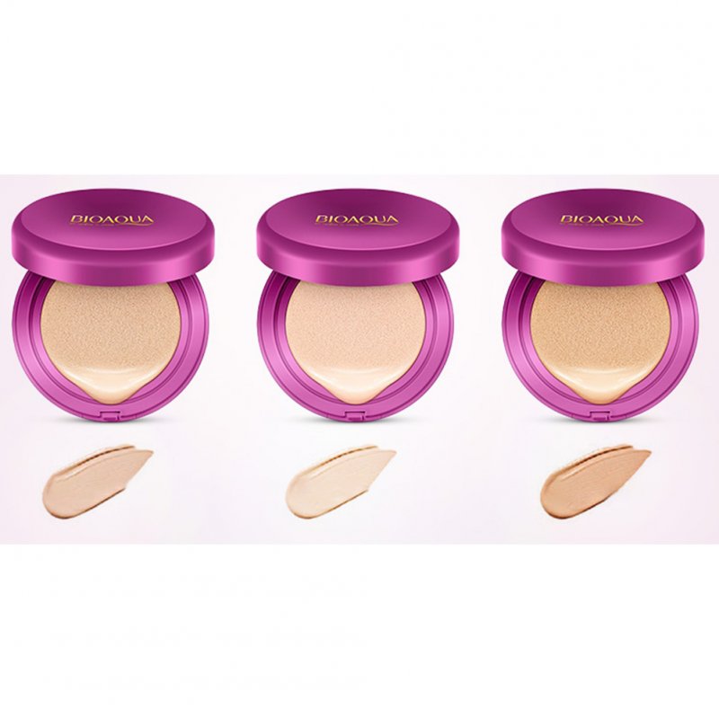 BB Air Cushion Foundation Natural Hydrating Medium Cover Long Lasting Concealer Natural color 15g+15g