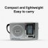 BC R2048 AM FM Battery Operated Portable Pocket Radio Best Reception Longest Lasting Mini Radio For Emergency Hurricane Walking silver