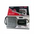 BC R22 AM FM Battery Operated Portable Pocket Radio Louder Speaker Stereo Sound Radios Player For Senior Home White