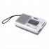 BC R22 AM FM Battery Operated Portable Pocket Radio Louder Speaker Stereo Sound Radios Player For Senior Home White