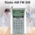BC R60 Pocket Radio AM FM Battery Operated Portable Radio With Telescopic Antenna Earphone Jack For Indoor Outdoor silver