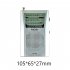 BC R60 Pocket Radio AM FM Battery Operated Portable Radio With Telescopic Antenna Earphone Jack For Indoor Outdoor silver