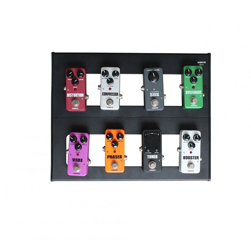 KB-03 Electric Guitar Effects Pedal Board 35*18*6cm PedalBoard with Carry Bag Musical Instrument Accessory 