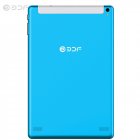 BDF 10.1 inch Tablet Computer MTK 6580 3G / 4G Call Tablet PC Android 7.0 5000mAh Battery blue_Leather case-European regulations