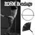BDSM Bondage Restraints Stainless Steel Sm Ring With Whip flogger  Sex Slave Torture Game Stimulation Sex Toys