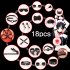 BDSM Restraints Game Bondage Kit Handcuffs Ankle Cuffs Blindfold Rope Sex Toys for Adults 18pcs