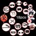 BDSM Restraints Game Bondage Kit Handcuffs Ankle Cuffs Blindfold Rope Sex Toys for Adults 18pcs