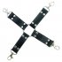 BDSM Restraints Game Bondage Kit Handcuffs Ankle Cuffs Blindfold Rope Sex Toys for Adults 18pcs