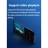 BENJIE K11 IPX4 Waterproof HIFI Bluetooth MP3 Music Player Lossless Mini Portable FM Radio Ebook Voice Recorder Blue Bluetooth