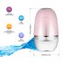 BLK E001 Face Cleansing Instrument Blackhead Beauty Brush 3 In 1 IP65 Waterproof Rechargeable Machine Pink