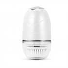 BLK E001 Face Cleansing Instrument Blackhead Beauty Brush 3 In 1 IP65 Waterproof Rechargeable Machine White